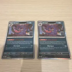 Pokemon TCG POR 50/88 Gengar Lot (Holo & Reverse Holo) NM - Image 1