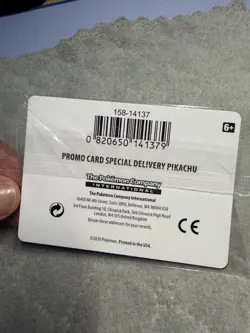 Pokemon Sealed Special Delivery Pikachu SWSH074 Pokemon Center Promo Holo - Image 2