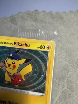 Pokemon Sealed Special Delivery Pikachu SWSH074 Pokemon Center Promo Holo - Image 4