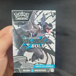 Pokemon TCG Scarlet & Violet Black Bolt Booster Bundle - 6 English Packs - Image 1