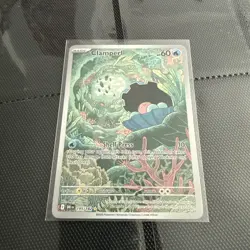 Pokemon TCG Clamperl Illustration Rare 195/182 Destined Rivals - Image 1