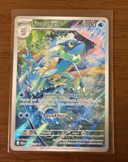 Frogadier 089/086 Pokemon Chaos Rising Illustration Rare (Connecting Art) - Image 1