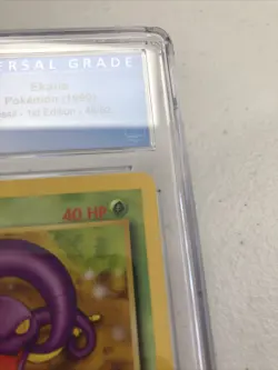 J4 Ekans #46 Fossil 1st Edition - Non Holo (CGC 9 Mint) - Pokemon - Image 3