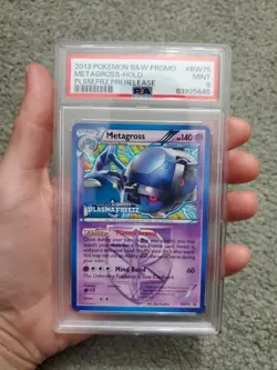Pokemon Metagross Bw75 Plasma Freeze Promo Rare LOW POP! - Image 1