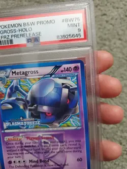 Pokemon Metagross Bw75 Plasma Freeze Promo Rare LOW POP! - Image 2