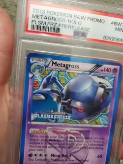 Pokemon Metagross Bw75 Plasma Freeze Promo Rare LOW POP! - Image 3
