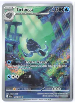 Tirtouga - 106/086 Illustration Rare SV: Black Bolt Pokemon TCG NM - Image 1
