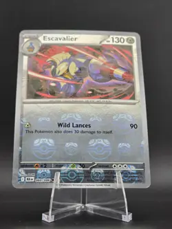 Escavalier Master Ball Pattern 060/086 SV: Black Bolt Pokemon TCG - Image 2