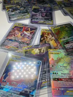 Pokemon TAG TEAM Lot of 4 | READ | Full Art Rainbow Charizard - Image 4