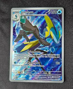 Inteleon 142/132 Mega Evolution Illustration Rare Pokemon TCG NM - Image 1