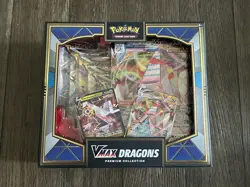 Pokemon TCG VMax Dragons Premium Collection Rayquaza Duraludon Brand New/Sealed - Image 2