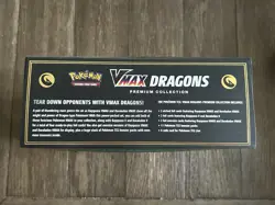 Pokemon TCG VMax Dragons Premium Collection Rayquaza Duraludon Brand New/Sealed - Image 5