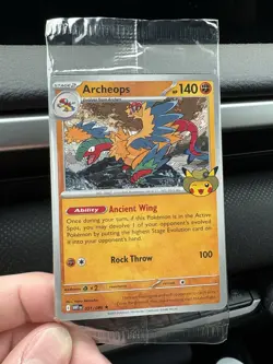 Archeops Promo Pokemon Chicago Fossil Museum 051/086 - Sealed - Image 1