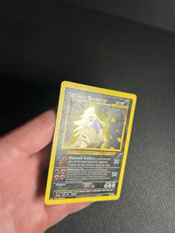 Pokemon TCG Shining Tyranitar 113/105 Neo Destiny Holo MP-/HP - Image 4
