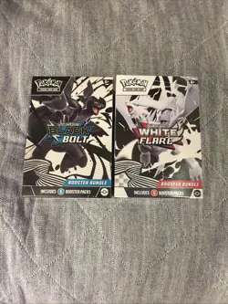 Pokemon TCG Booster Bundle Black Bolt / White Flare Booster Bundle English - Image 1