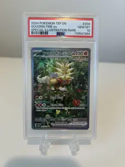 2024 Pokemon Gouging Fire ex Special Illustration Rare PSA 10 - Image 1