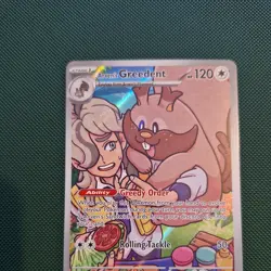 Arvens Greedent 205/182 Destined Rivals NM SIR Scarlet And Violet pokemon TCG - Image 3
