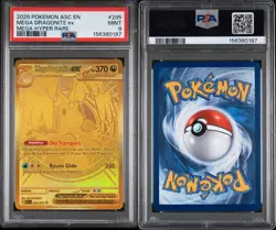 Pokemon TCG Mega Dragonite Ex 295/217 Ascended Heroes Holo PSA 9 MHR 2026 EN - Image 3