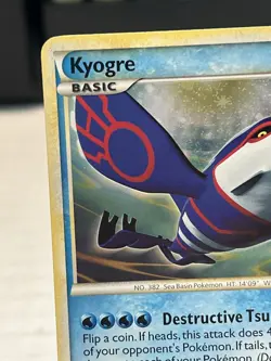 Pokemon Kyogre 12/95 Call of Legends Holo Rare 2011 LP - Image 4