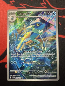 Frogadier 089/086 Chaos Rising Illustration Rare NM Pokemon - Image 1