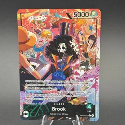 OP15-022 Brook Alt Art Leader Adventure on Kami’s Island One Piece TCG English - Image 1