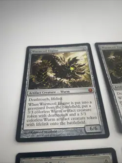 Wurmcoil Engine Scars of Mirrodin Regular X4 - Image 4