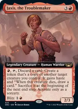 Jaxis, the Troublemaker (Extended Art) [SNC - 425]Streets of New Capenna - Image 1