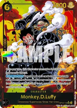 Monkey.D.Luffy (Parallel) [OP10 - OP10-118] - NM [Foil] TCG One Piece - Image 1