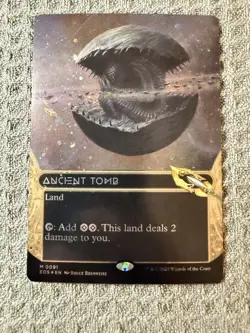 Ancient Tomb (0091) (Borderless Galaxy Foil) Edge of Eternities Stellar Sights - Image 1