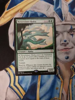 Neverwinter Hydra MTG Adventures in the Forgotten Realms Commander Rare NM x1 - Image 1
