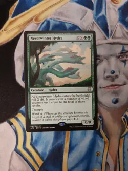 Neverwinter Hydra MTG Adventures in the Forgotten Realms Commander Rare NM x1 - Image 2