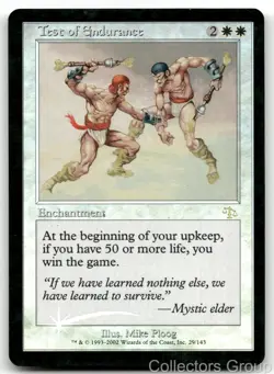TEST OF ENDURANCE 29 RARE JUDGMENT MAGIC: THE GATHERING FOIL MODERATELY PLAYED - Image 1