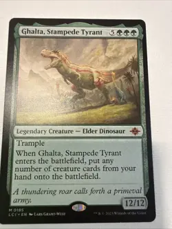 MTG Ghalta, Stampede Tyrant 0185 LCI - Image 1