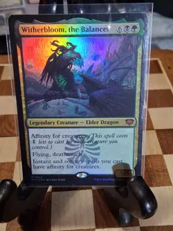 1x Witherbloom The Balancer Foil NM Secrets of Strixhaven - Magic MTG x1 - Image 1