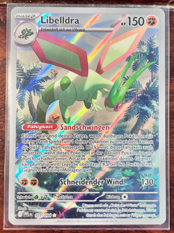 Pokemon Libelldra 101/094 PFL DE Fatale Flammen Illustration selten - Image 1