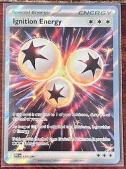 Pokemon Ignition Energy 124/094 PFL EN Phantasmal Flames Illustration Ultra Rare - Image 1