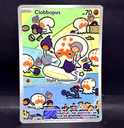 2024 POKEMON SURGING SPARKS CLOBBOPUS 207/191 ILLUSTRATION RARE - Image 1
