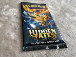 Pokemon Hidden Fates Booster unweight sealed ENG Zapdos Montres Articuno TCG OVP - Image 3