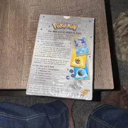 POKEMON TCG FACTORY SEALED BOX WOTC COLD FUSION NEO GENESIS THEME DECK - Image 2