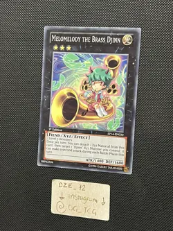 Yugioh - Melomelody the Brass Djinn - SP14-EN030 - Common - 1st Edition - NM/VLP - Image 4