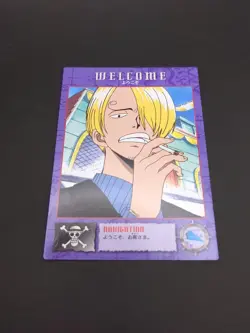 Sanji #46 One Piece Carddass Masters Card 2000 Bandai Japanese TCG CCG JUMP B1 - Image 5