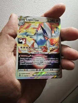 Prize Stamped Pokemon Card Lugia VSTAR 139/195 Play! Prize Pack Series 3 Mint - Image 1