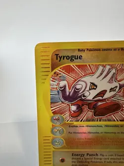 Tyrogue 63/147 Aquapolis 2002 Reverse Holo Pokemon Card TCG - Image 2