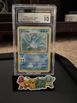 CGC 10 GEM MINT Articuno 009/034 HOLO RARE Classic Pokemon Card 2023 - Image 2