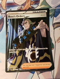 Pokemon Card Boss's Orders Ultra Rare SV02: Paldea Evolved 248/193 NM - Image 1