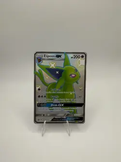 Espeon GX Hidden Fates Shiny Vault Full Art Holo Rare Pokemon Card SV60/SV94 - Image 1