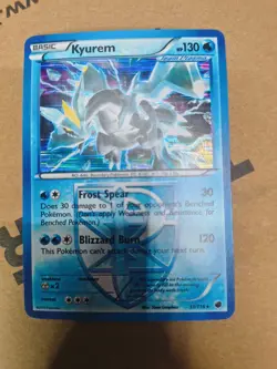 Kyurem (Team Plasma) 31/116 Plasma Freeze Holo MID ERA POKEMON (LP) - Image 2