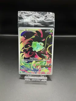 Pokemon TCG Bulbasaur IR 133/132 Mega Evolutions Stamped - Image 1