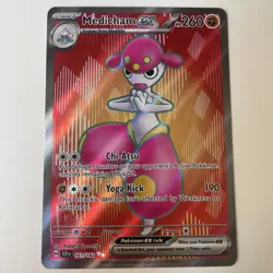 Pokemon TCG Medicham ex 161/142 | Stellar Crown | NM | Ultra Rare - Image 1