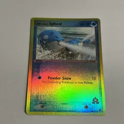 Team Aqua's Spheal 56/95 Reverse Holo Pokemon 2004 - Image 3